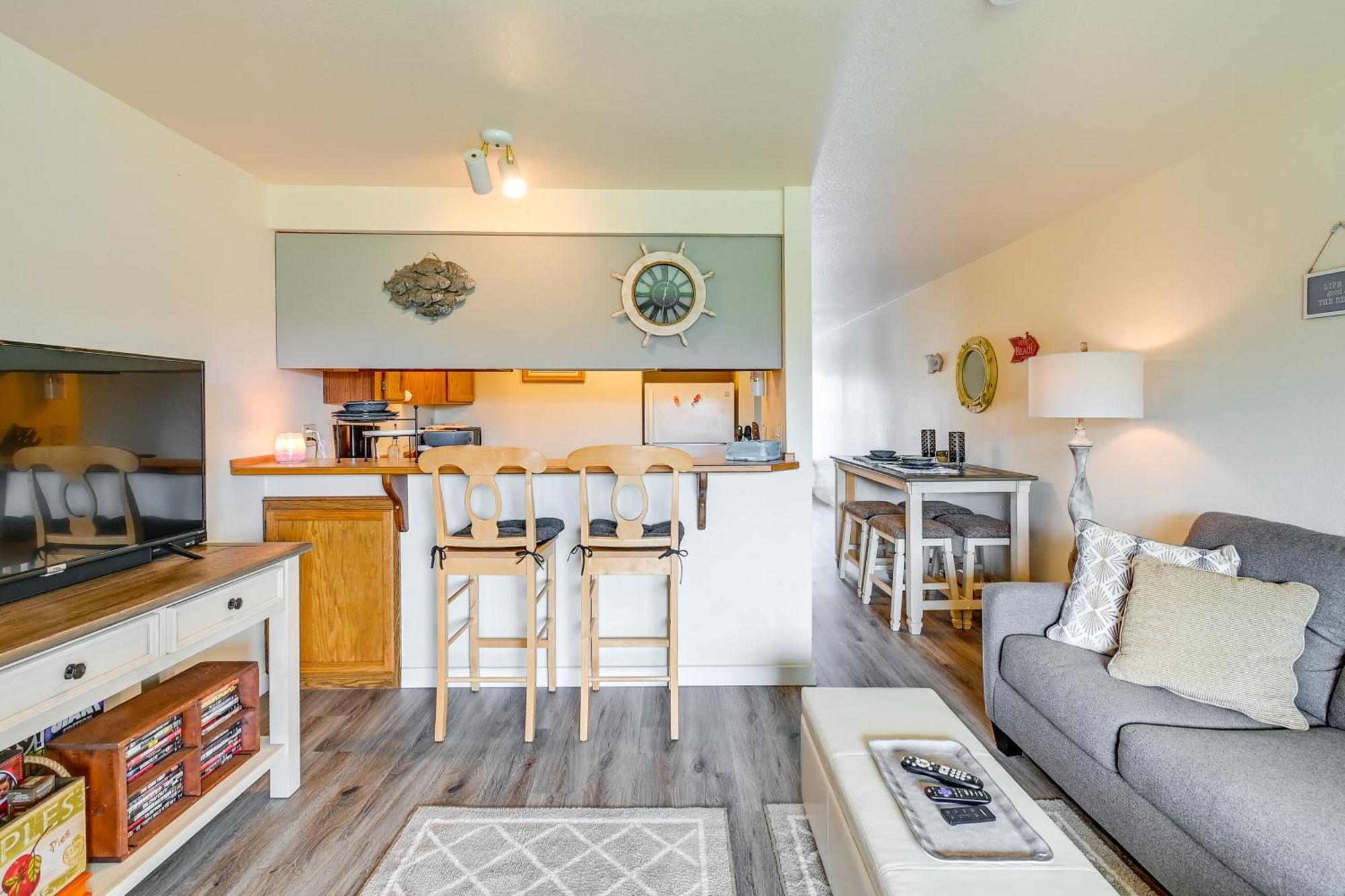 Ocean Shores Condo With Balcony Less Than 1 Mi To Beach! Exteriér fotografie