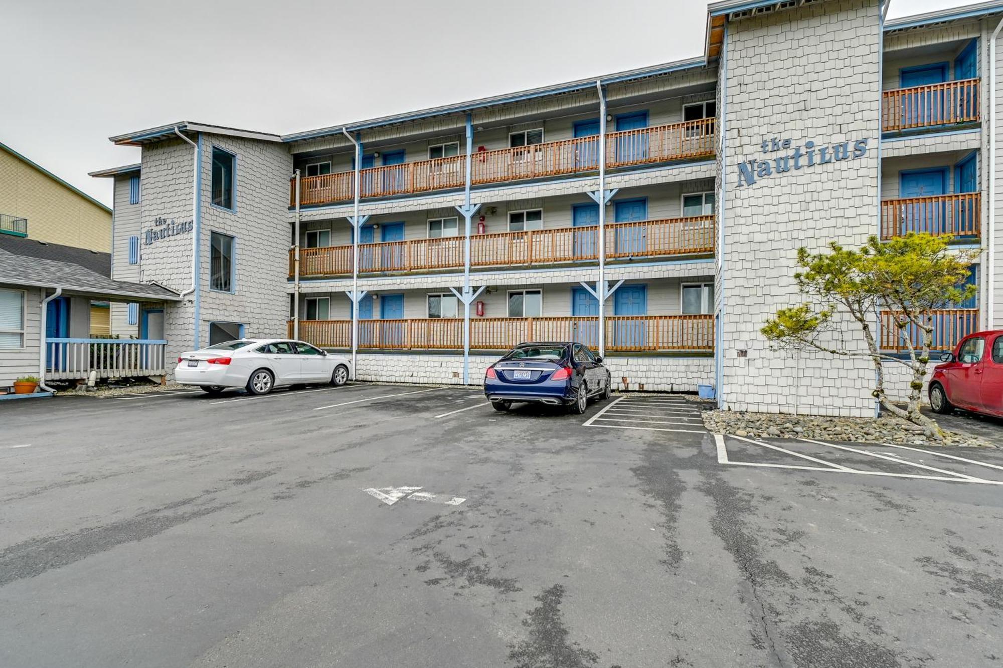 Ocean Shores Condo With Balcony Less Than 1 Mi To Beach! Exteriér fotografie