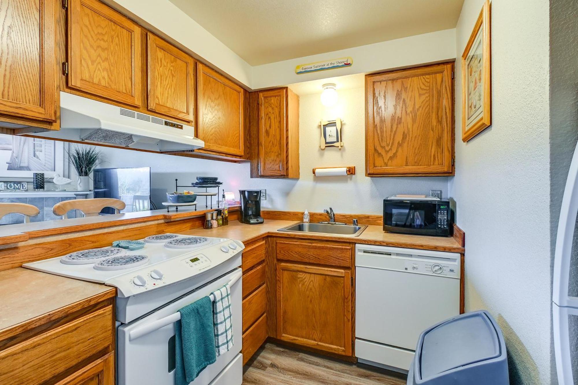 Ocean Shores Condo With Balcony Less Than 1 Mi To Beach! Exteriér fotografie