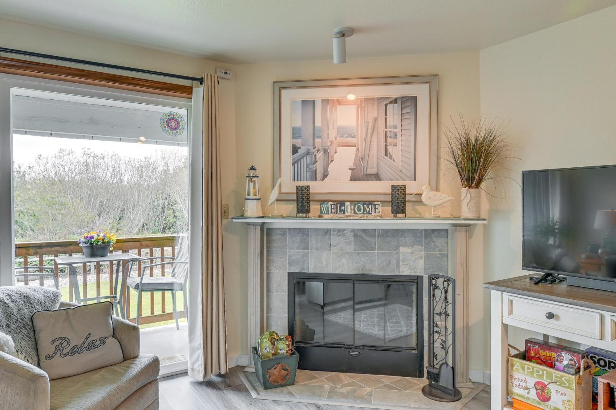 Ocean Shores Condo With Balcony Less Than 1 Mi To Beach! Exteriér fotografie
