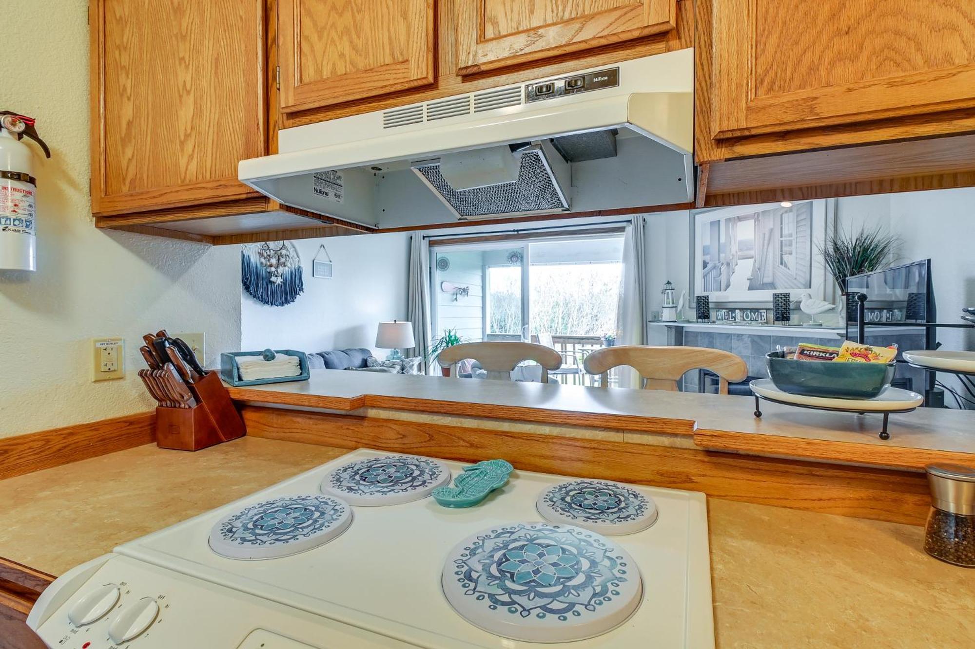 Ocean Shores Condo With Balcony Less Than 1 Mi To Beach! Exteriér fotografie